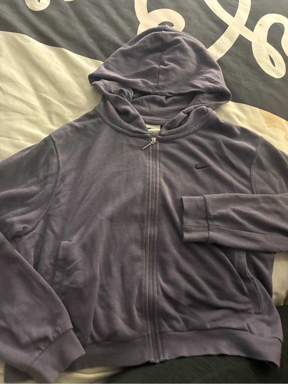 Nike Women’s Lavender Zip-Up Hoodie Jacket
